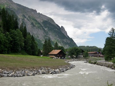 Kandersteg and the River Kander