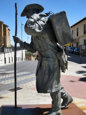 Astorga. Monumento al Peregrino