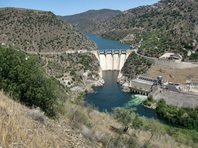 Rio Duero. Salto de Saucelle