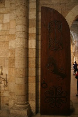 Door detail at the Cloisters