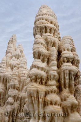 Stalagmite stone formation at the Oriental Shanghai Geological Museum China