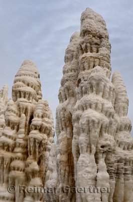 Stalagmites at the Oriental Shanghai Geological Museum China