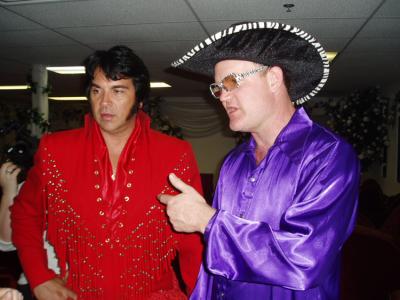 Elvis and Wayne
