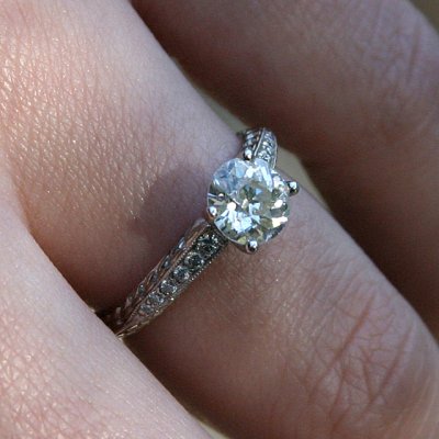 Allison's engagement ring
