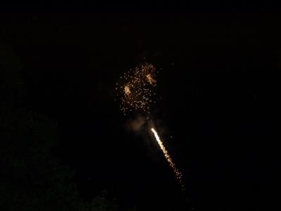 the fireworks