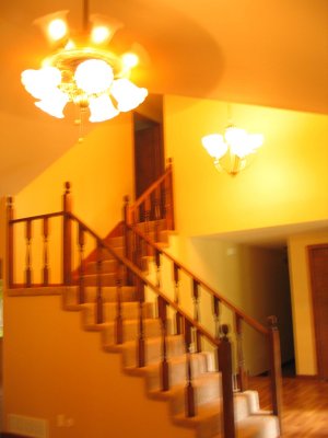 stairs leading to upstair rooms