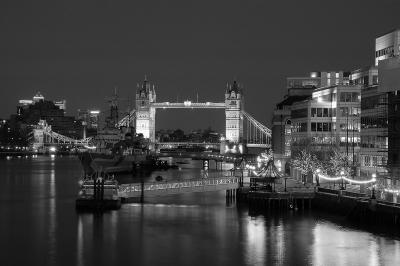 London in black and white