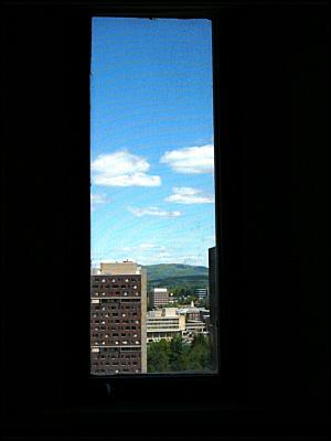 May 26th ~ dorm window