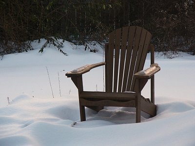 Winter Chair ~ December 22nd