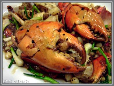 1130  Fried Crab with Special Garlic & Pepper 02