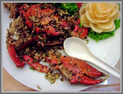 1140  Fried Crab with Garlic & Pepper