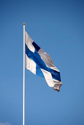 Finnish pride - flown on holidays