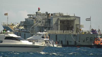 F69 Frigate Sinking - 13 Nov 2005