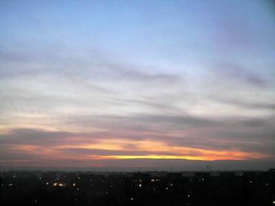 Before the sunrise