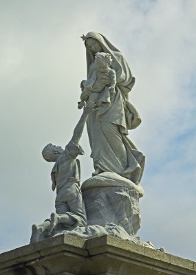 Notre Dame des Naufrags. Our Lady of the Shipwrecked