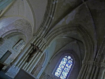 inside the church of Varengeville