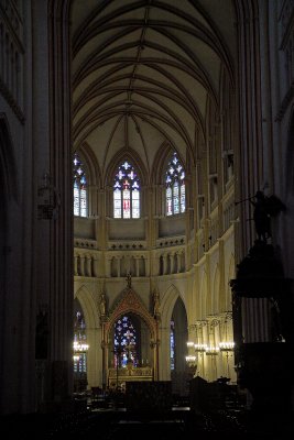 inside the Cathedral St Corentin