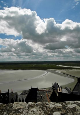 the bay of Mont St Michel