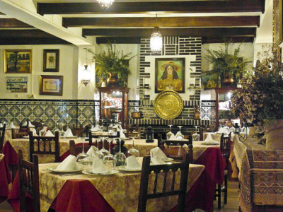 typical restaurant in Andalucia