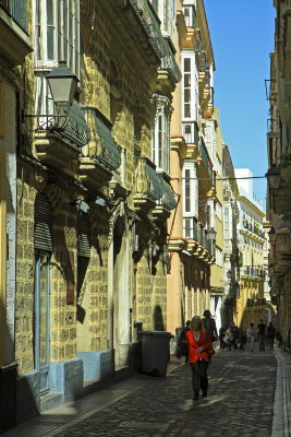 balconies in Cadiz