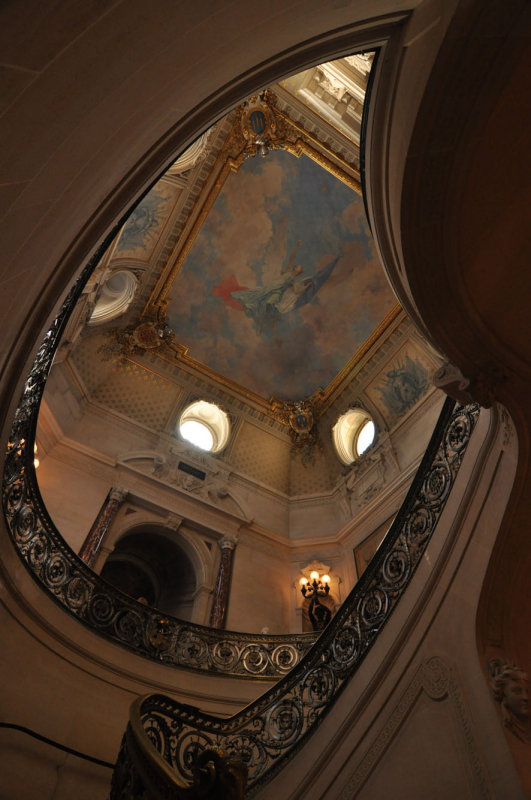 Escalier dhonneur, Chteau de Chantilly - 5469