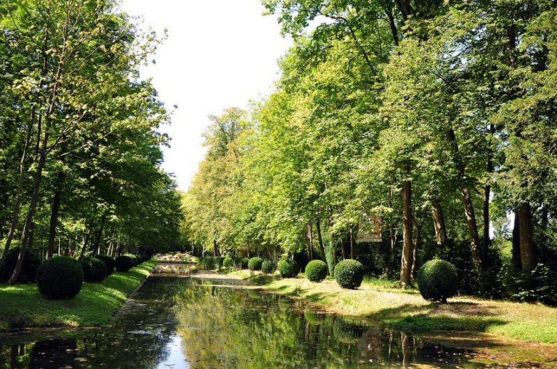Jardin anglo-chinois, Parc du Chteau de Chantilly - 6789