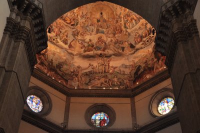 Vasari: Le jugement dernier - Coupole de Santa Maria del Fiore - 4806