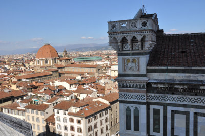 Dtail de Santa Maria del Fiore et San Lorenzo au loin - 4833