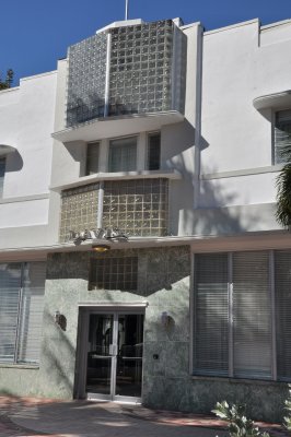 Art deco in South Beach, Miami - 3685