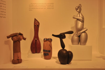 statues by Ng Eng Teng at NUS Museum, 6095