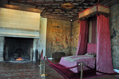 Chambre des cinq reines - Château de Chenonceau - 4608