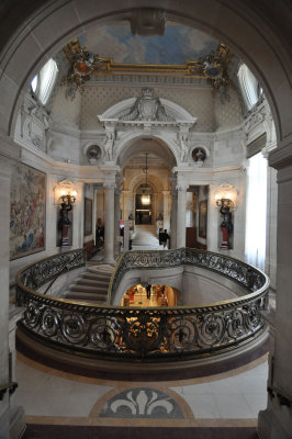 Escalier d'honneur, Chteau de Chantilly - 5574