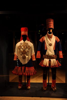 Sami costumes, Arktikum, Rovaniemi - 6909