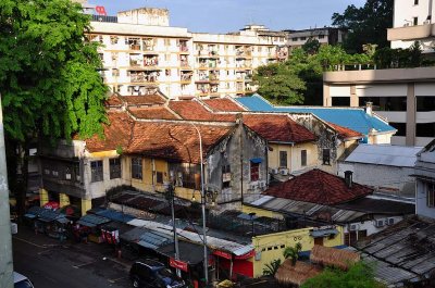 Bukit Bintang, view from Anggun hotel - 1334