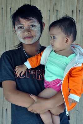 Bajau village of Siatu, Batu Daka island, Togean islands, Gulf of Tomini, Sulawesi (Indonesia) - 5249