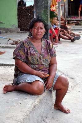 Bajau village of Siatu, Batu Daka island, Togean islands, Gulf of Tomini, Sulawesi (Indonesia) - 5334