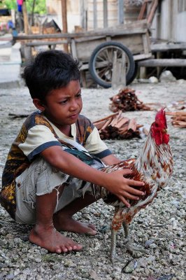 Bajau village of Siatu, Batu Daka island, Togean islands, Gulf of Tomini, Sulawesi (Indonesia) - 5352
