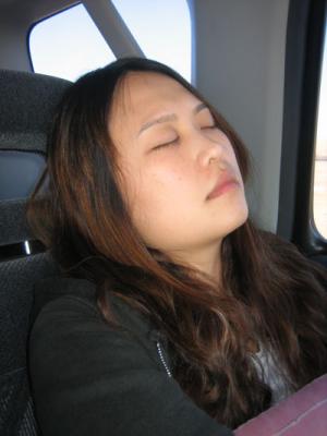 jennifer wisely napped on the shaded side