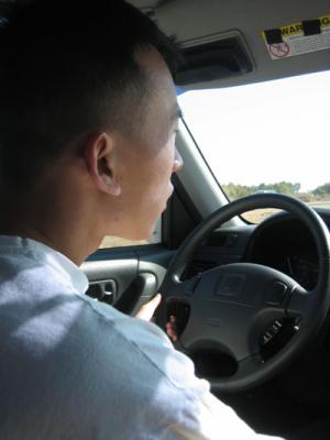 kev drove the 2nd leg to LA