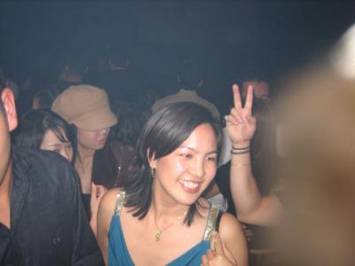 jenny looks through the crowd for the young yoshino kid