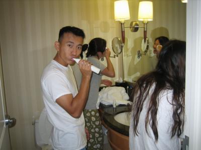 it's like a married couples bathroom