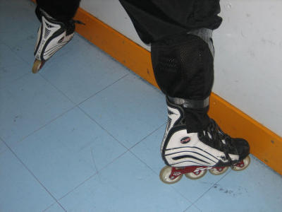 lightest skates on the '05 market.. my HE950's