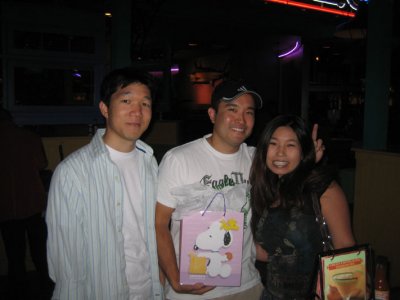 kirk and ei-lun and the neat-o snoopy bag