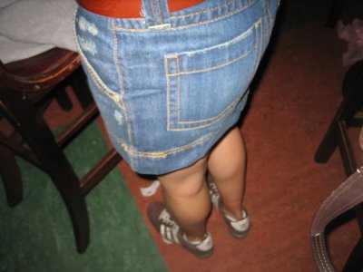 the skirt makes another appearance!