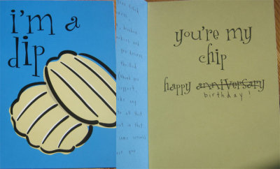 sarah's funny card