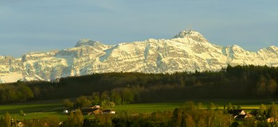 Mt. Saentis (a view from Konstanz)
