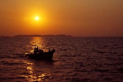Sunset on the Arabian Sea