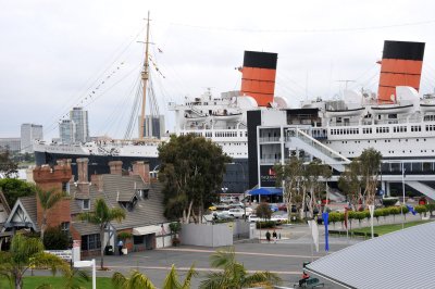 Queen Mary at Long Beach Mooring