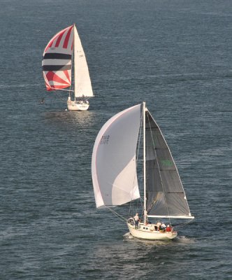 Sailors enjoying the nice wind!