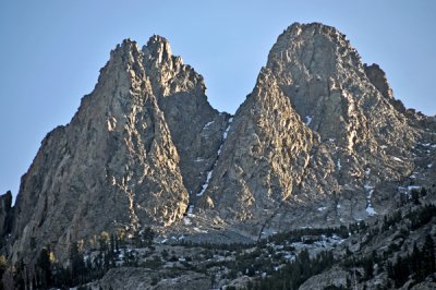 Four rocky peaks in June Lake area